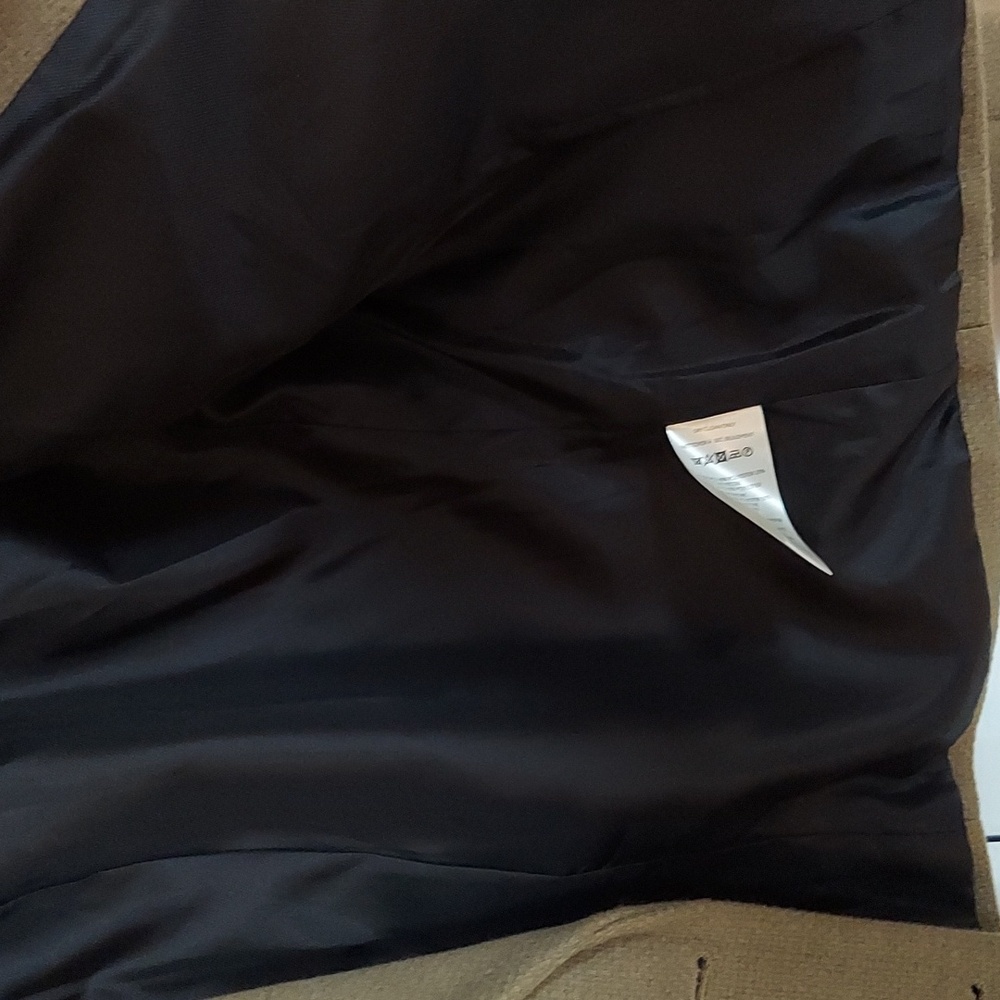 Anthropologie Jacket, Size 10, Tan, Soft Tweedy Knit Blazer, Lined, Like NEW! - Picture 14 of 16